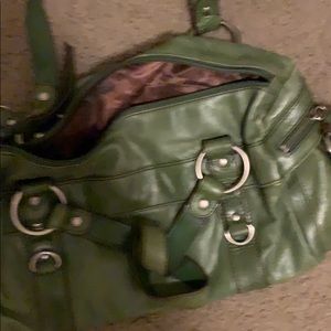 green cute bag